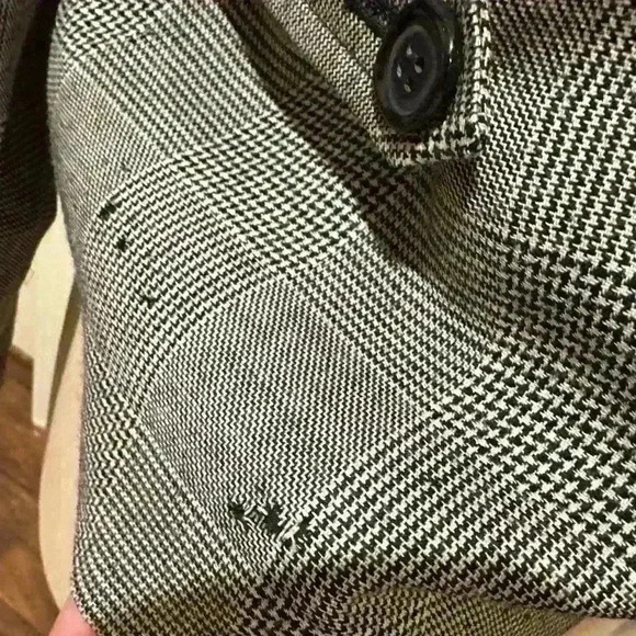 Pendleton Vintage Cropped Double Breasted Blazer Sz 8 - Picture 15 of 15